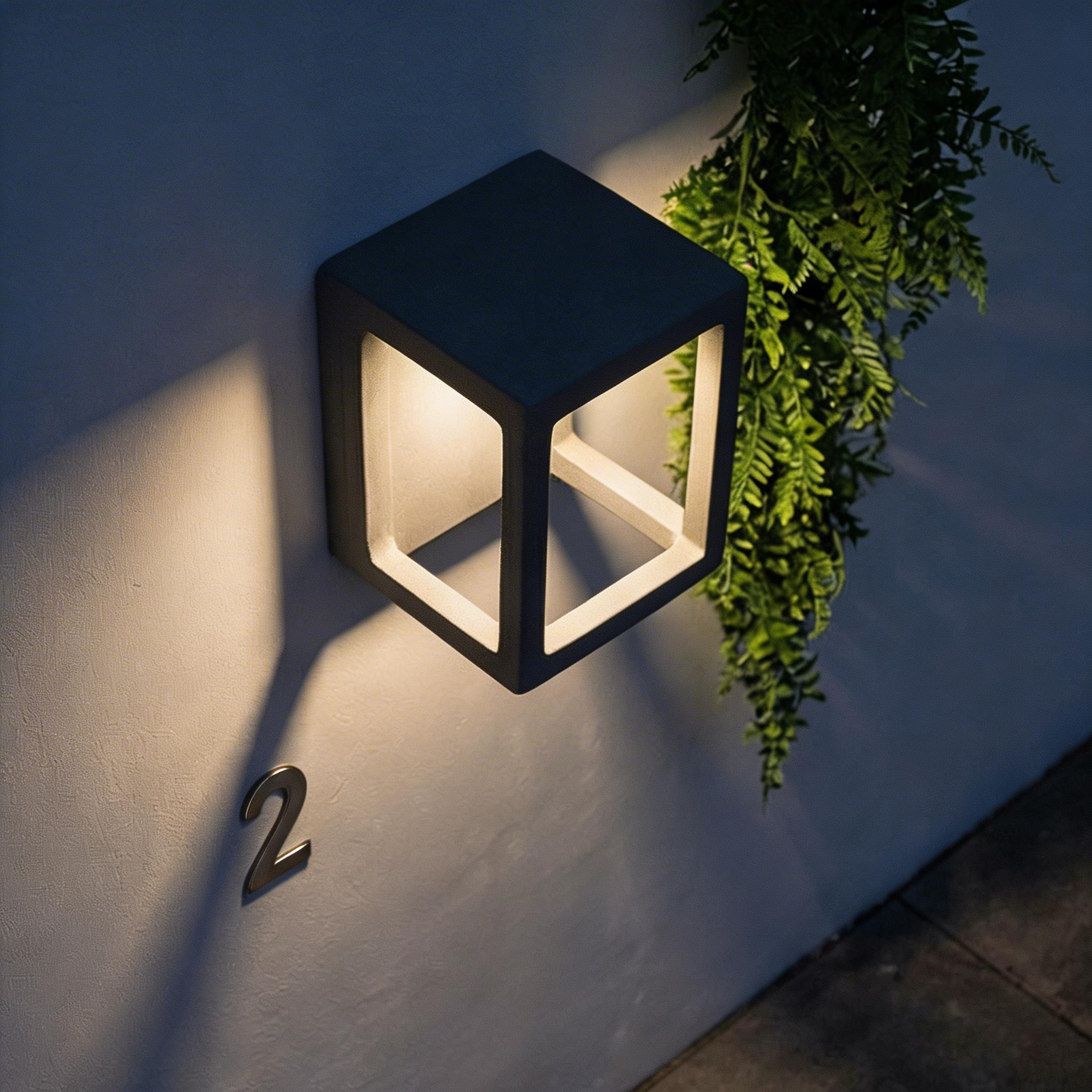 Forlight Aplique Ip65 Box Led 4W 4000K Cemento 208Lm