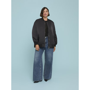 Fiorella Rubino - Bomber con imbottitura leggera - Nero