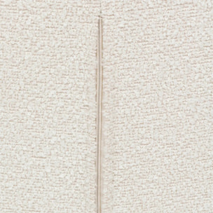 Fauteuil à dîner "Visoca" bouclette blanc