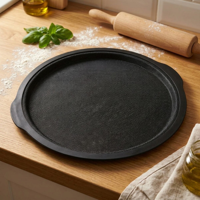 Plaque à pizza ronde 36 cm Zenker Silicone fibre de verre