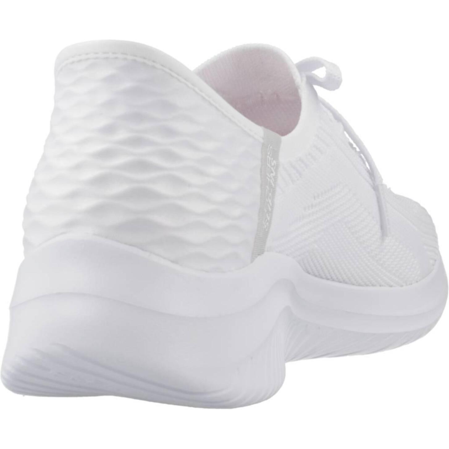 Sneakers De  Mujer Slip-ins: Ultra Flex 3.0 Tonal Stretc Blanco
