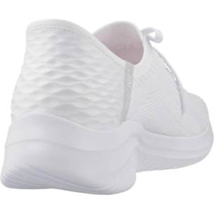 Sneakers De  Mujer Slip-ins: Ultra Flex 3.0 Tonal Stretc Blanco