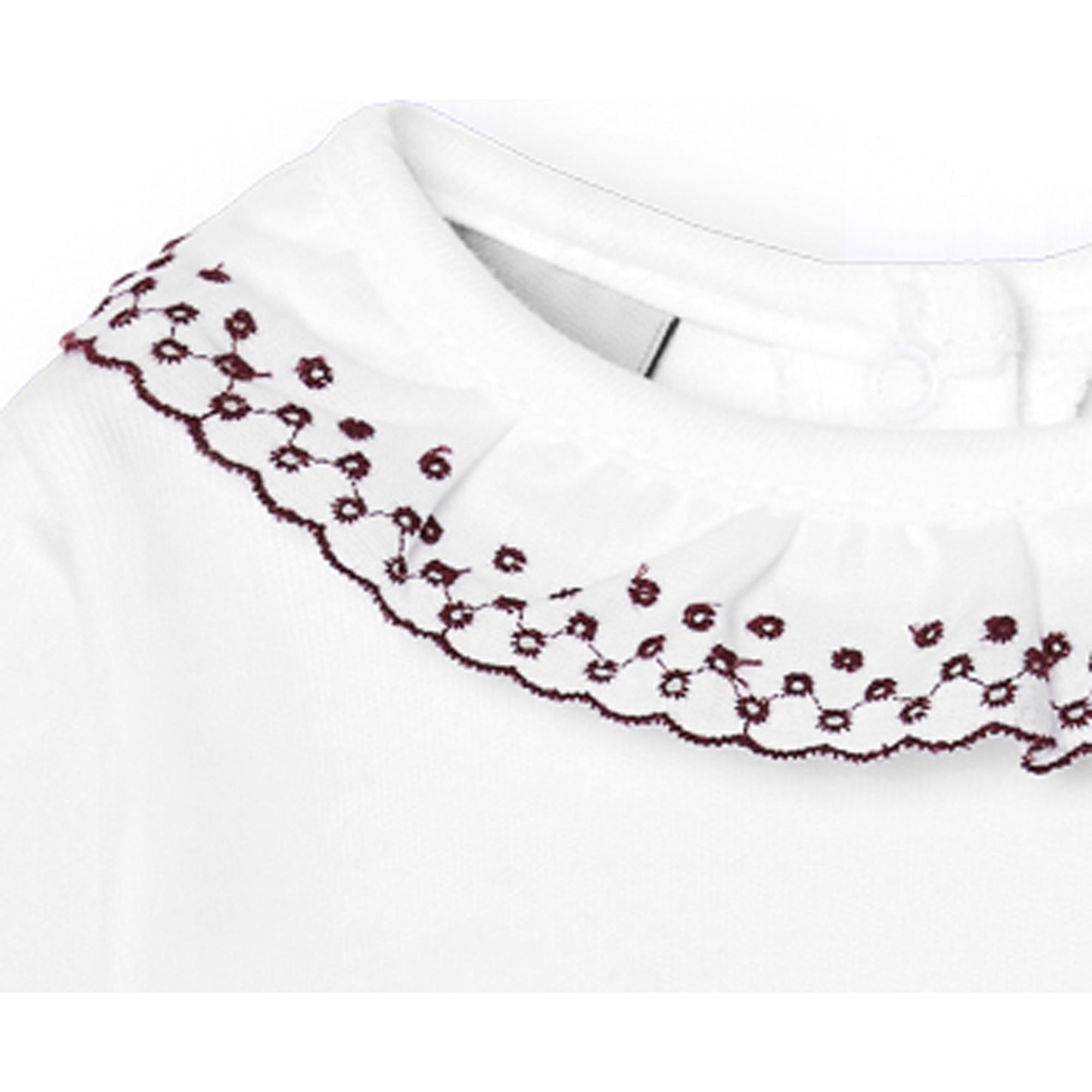 Body bebé manga larga cuello batista