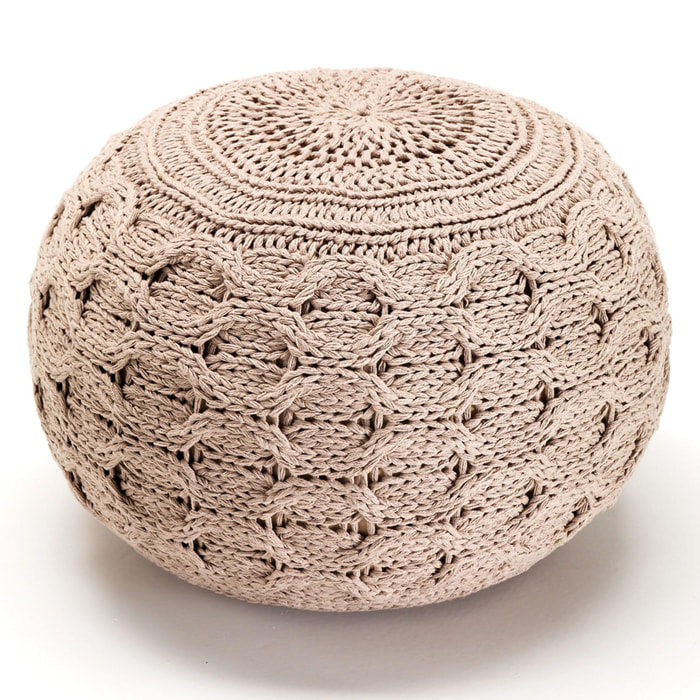 TOMASUCCI pouf BRAID Beige