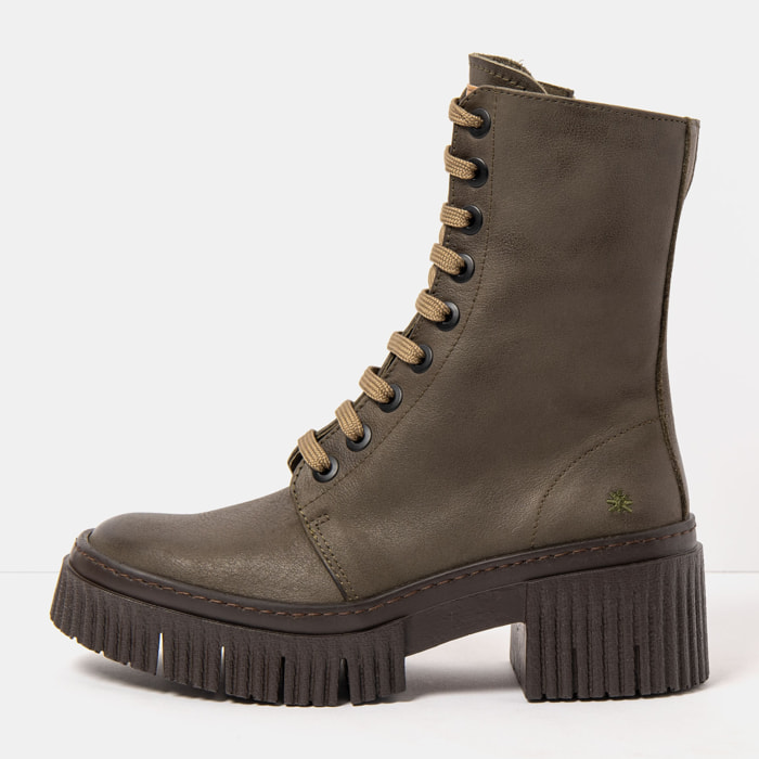 Botines con tacón 1375 ROMA KAKI/YORK color Kaki