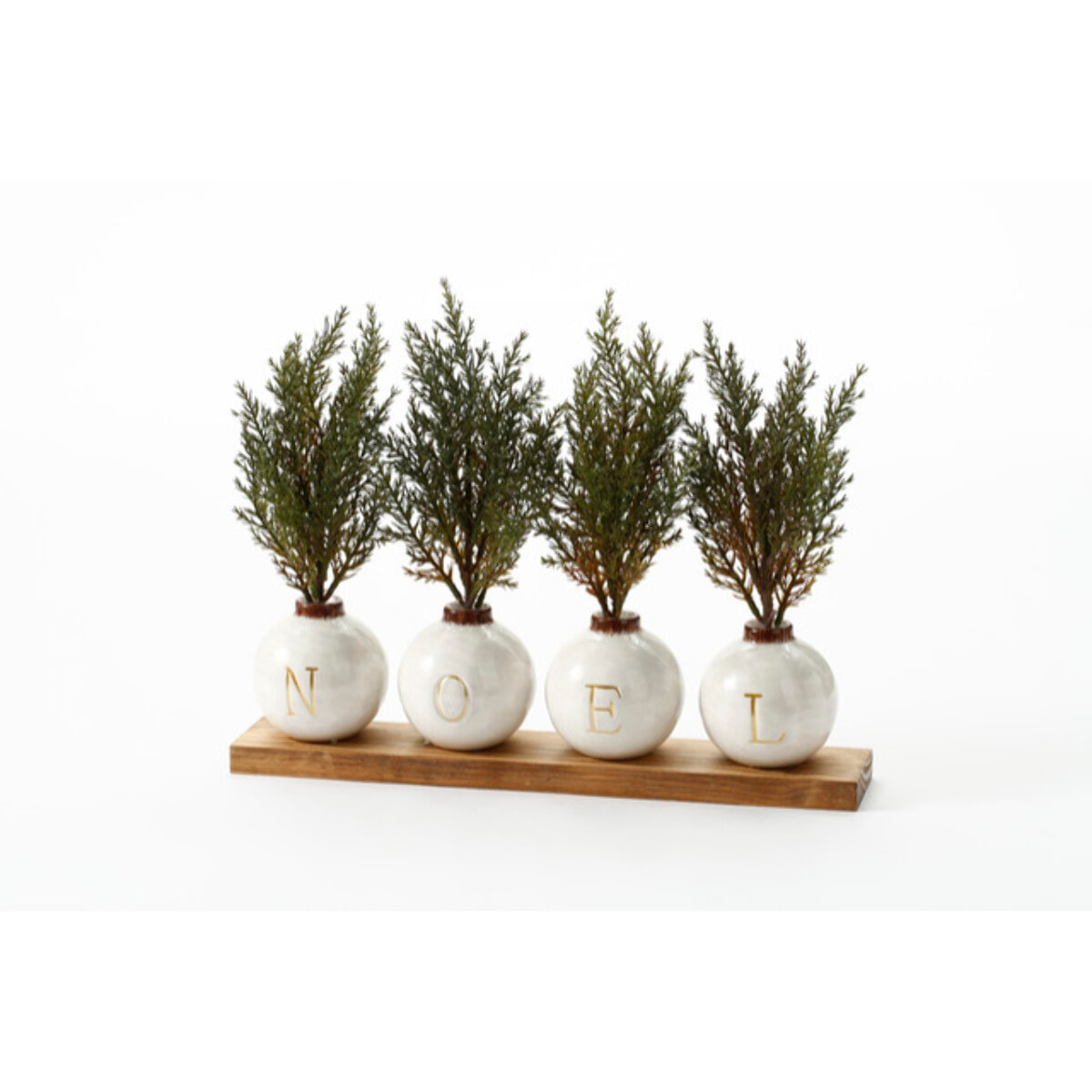 Centrotavola Noel con alberelli