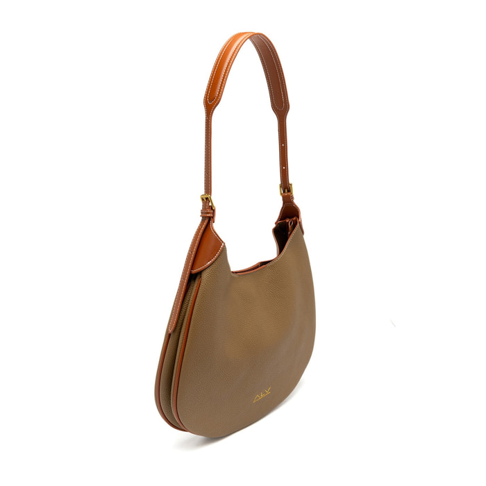 Borsa a spalla da donna - Modello Aurelia Lux - 100% poliuretano - 39.0 x 31.0 x 8.0 cm