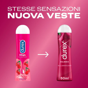 3x Durex Gel Lubrificante Intimo alla Ciliegia - 3x 50ml