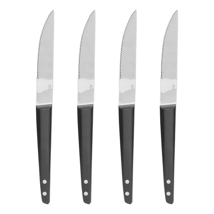 Couteau Elegance Couteau à steak L22,1cm noir