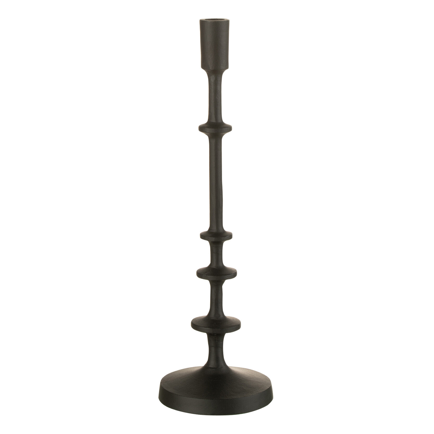 J-Line Chandelier Izy Aluminium Noir Large