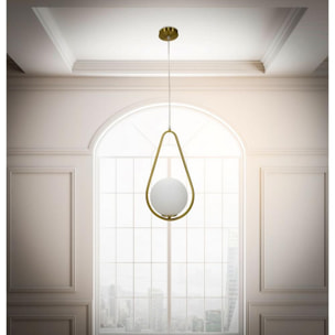 LAMPADARIO GLAMY DROP CHARME1921 BICOLORE