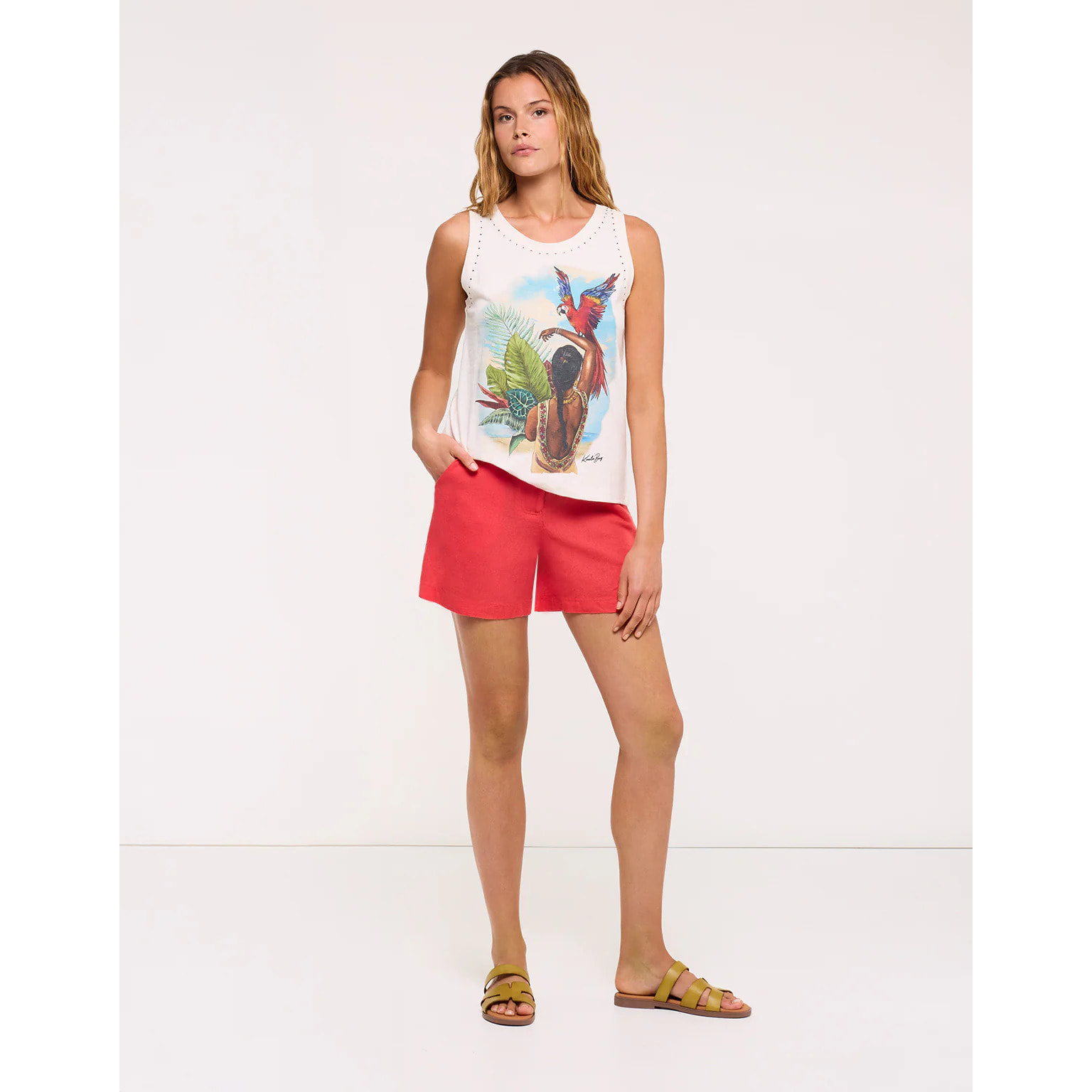 Camiseta Tirantes Blanco - Yasuri