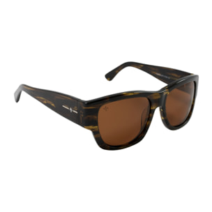Gafas de sol LENOIR MESRINE - De acero inoxidable marrón / Marrón