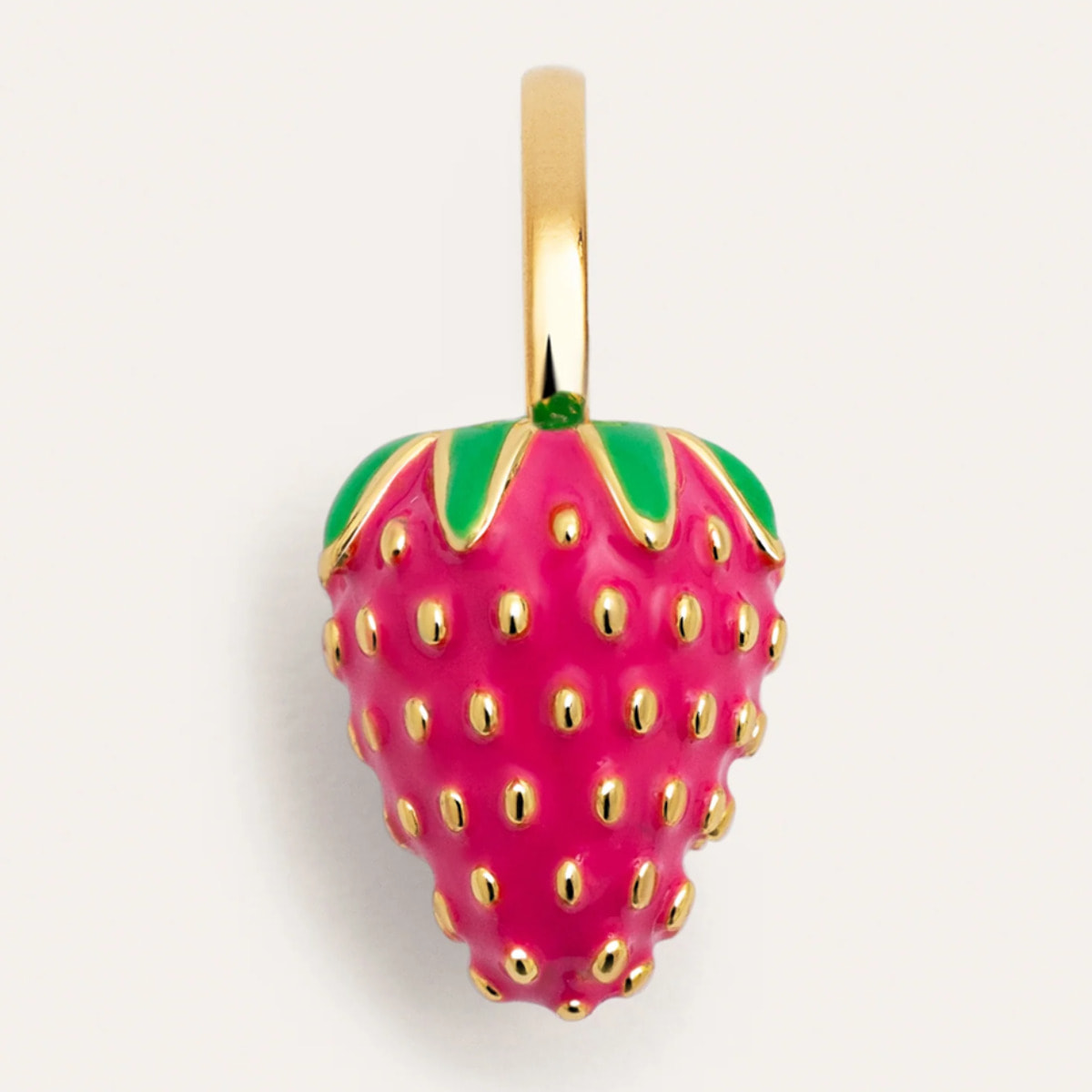 Charm Fresa Baño Oro