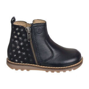 Botin de piel natural