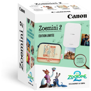 Imprimante photo portable CANON Zoemini 2 Edition Zootopie 2