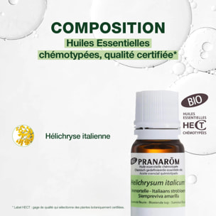 Pranarom - Huile Essentielle d'Immortelle (Hélichryse) - Bio - 5 ml