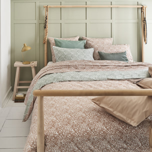 Drap plat imprimé en percale de coton, JAIPUR, Multicolore