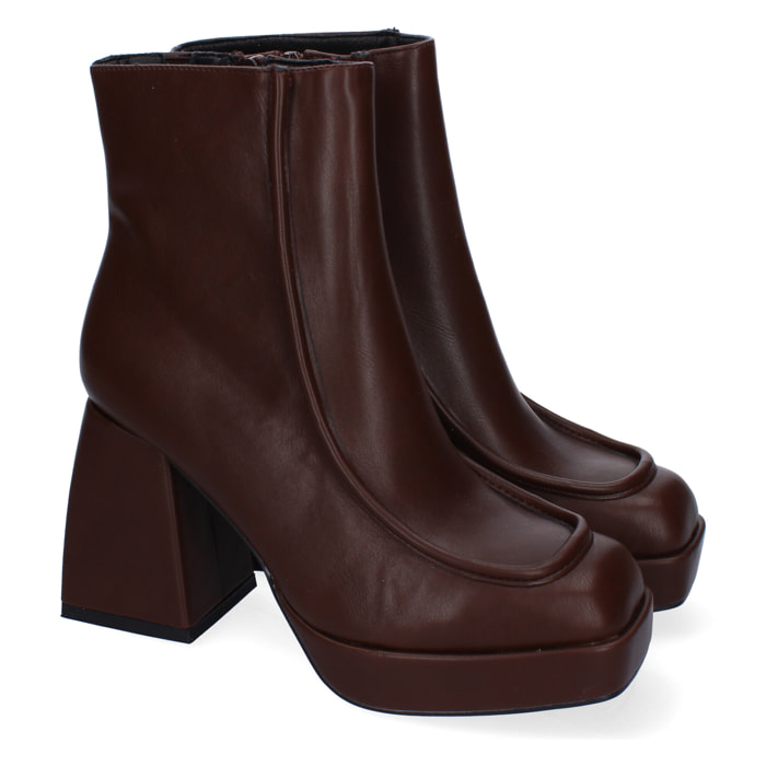 Botín de Mujer, Elegante y Comodos, Tacón Grueso, Diseño Moderno