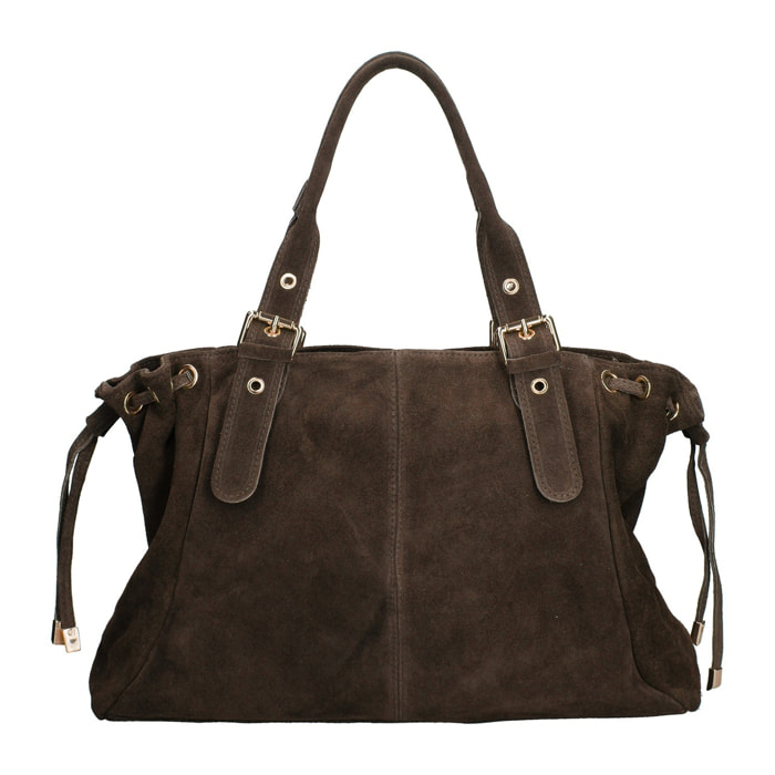 Borsa a mano da donna Made in Italy - Modello Celeste Plus - 100% pelle - 20.0 x 28.5 x 41.0 cm