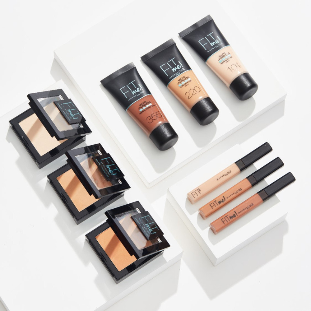 Maybelline New York Fit Me! Poudre Poudre ton sur ton matifiante 105 IVOIRE NATUREL 9 GRM