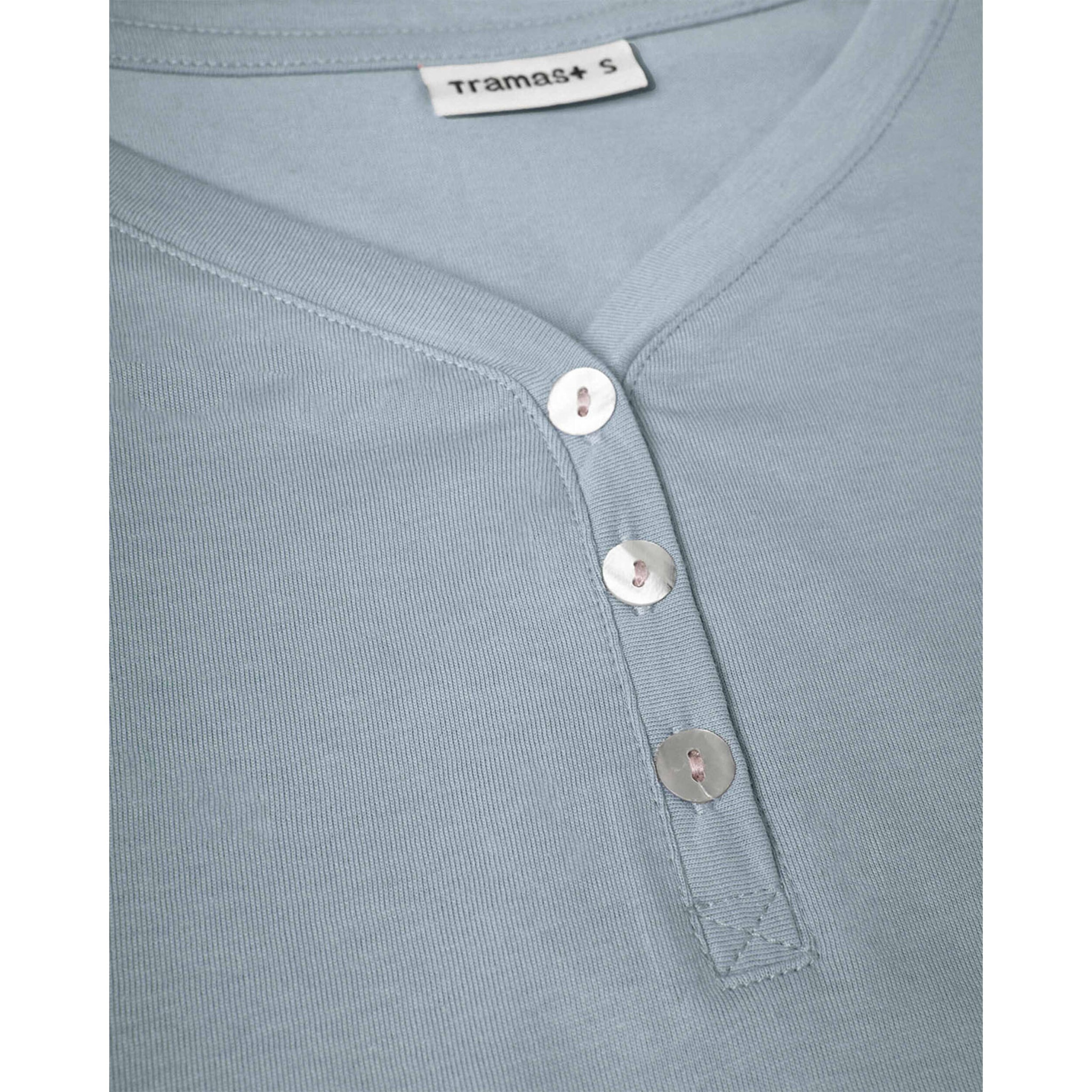 Pijama largo de algodón con escote pico abeni índigo
