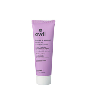 Masque visage liftant - Certifié bio 50ml