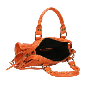 Borsa a spalla da donna - Modello Erisia - Vera pelle - 25.0 x 15.0 x 10.0 cm