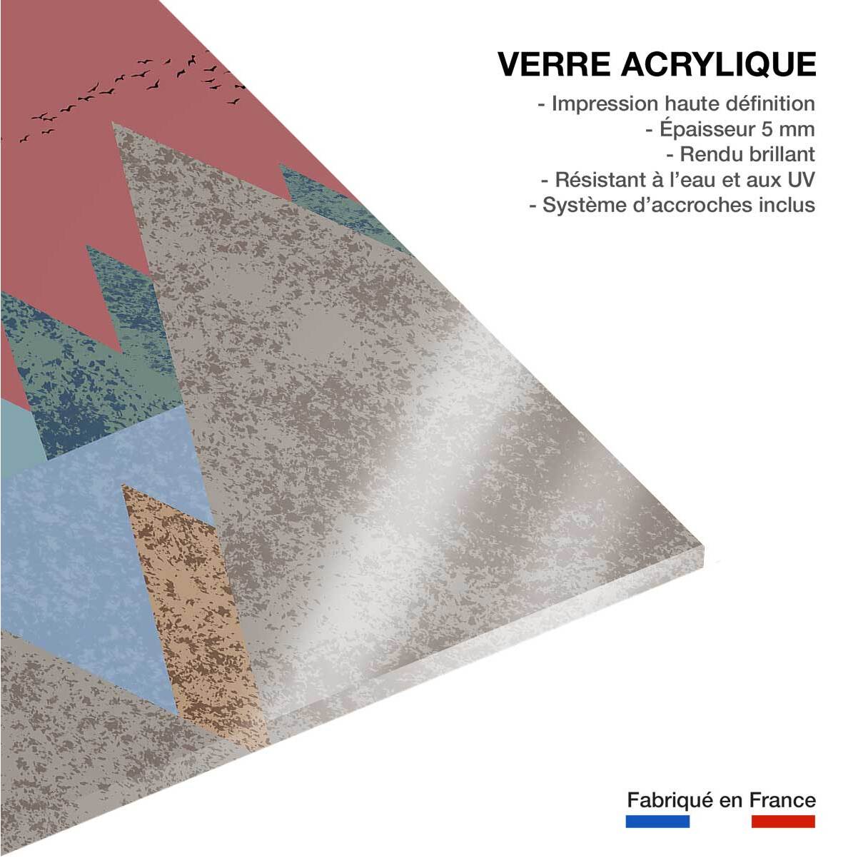 Tableau Soleil couchant Tableau plexiglas