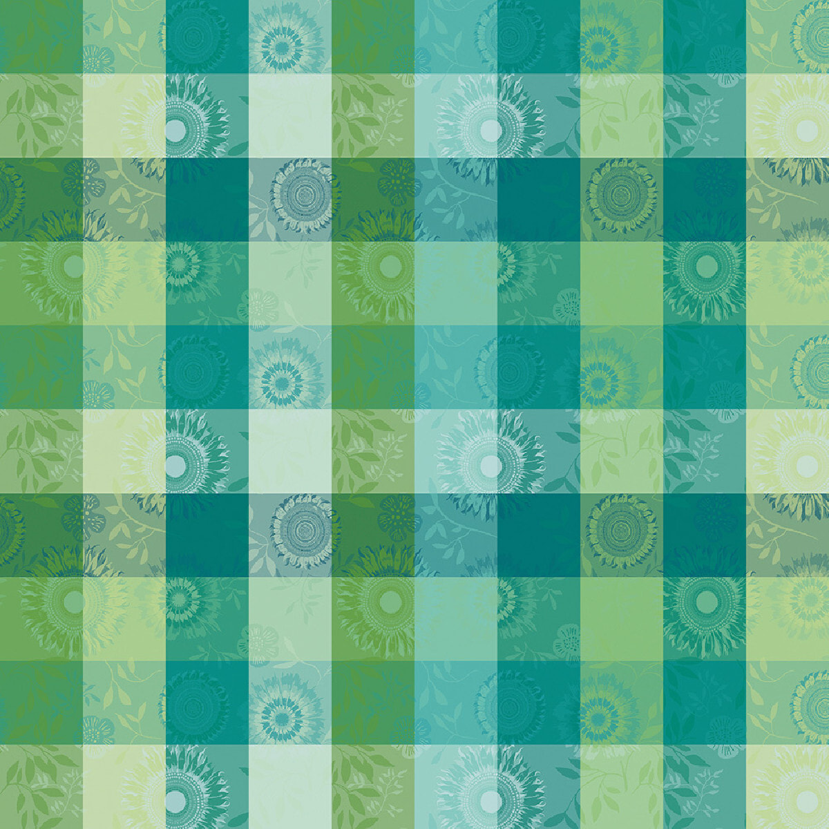 Nappe Mille tournesols chlorophylle