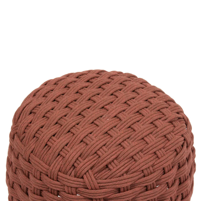 Pouf de jardin Obbae acajou