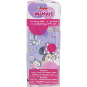 Set Papelería Coloreable Minnie