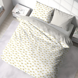 Parure de couette 3pcs microfibre helis
