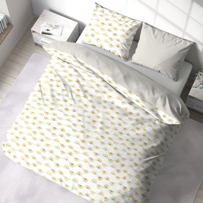 Parure de couette 3pcs microfibre helis