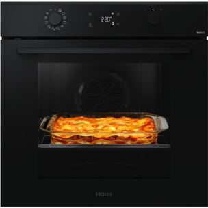 Four encastrable HAIER ID2P5B5EYTB - Pyrolyse - Hydrolyse - Chaleur pulsée - Porte froide - Rails télescopiques