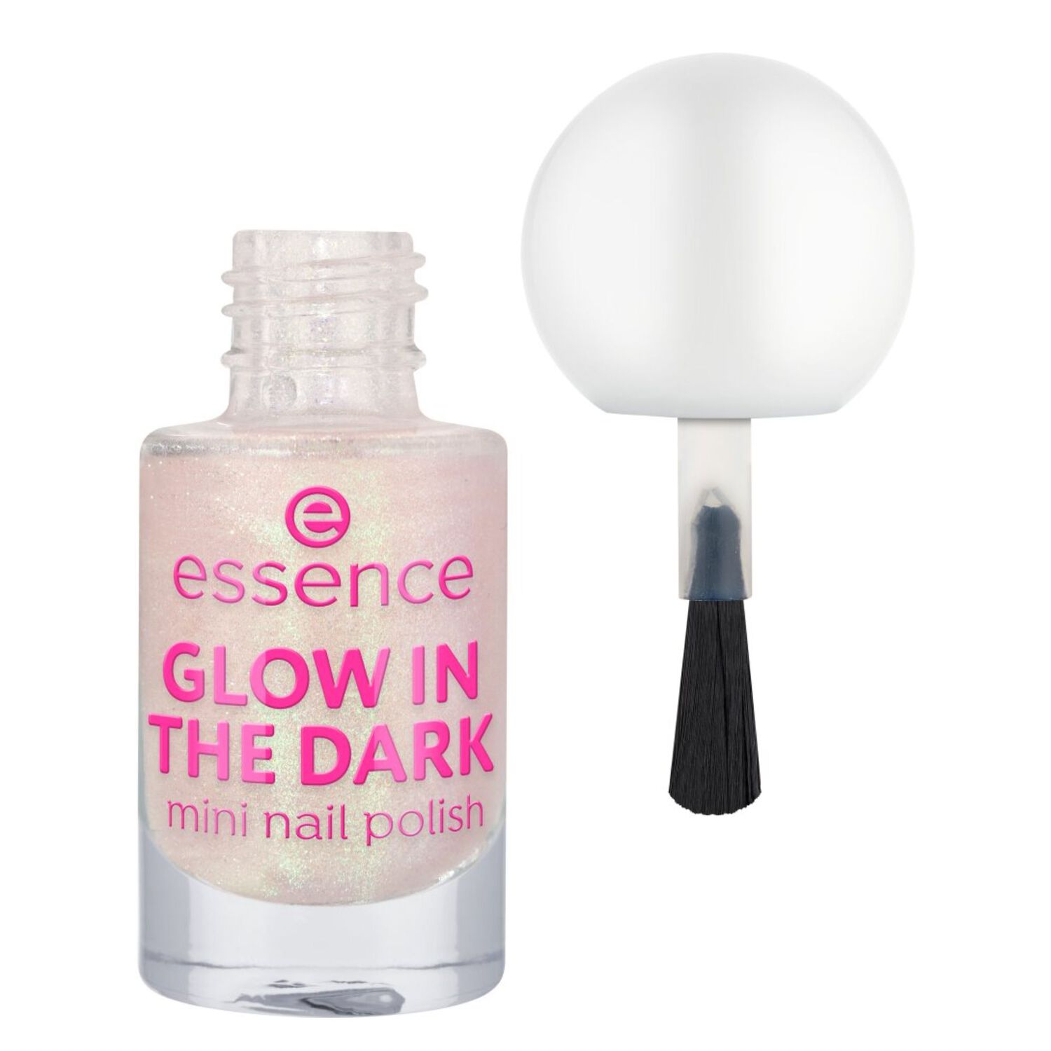 Glow In The Dark - Mini Vernis Phosphorescent Rose Clair 5ml