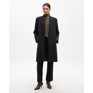 Camicia con logo e fiocco al collo