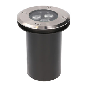 FORLIGHT Ringo - Empotrable De Suelo Con Ip65 De 110Mm, Led De 2,7W Y 218Lm, Bal