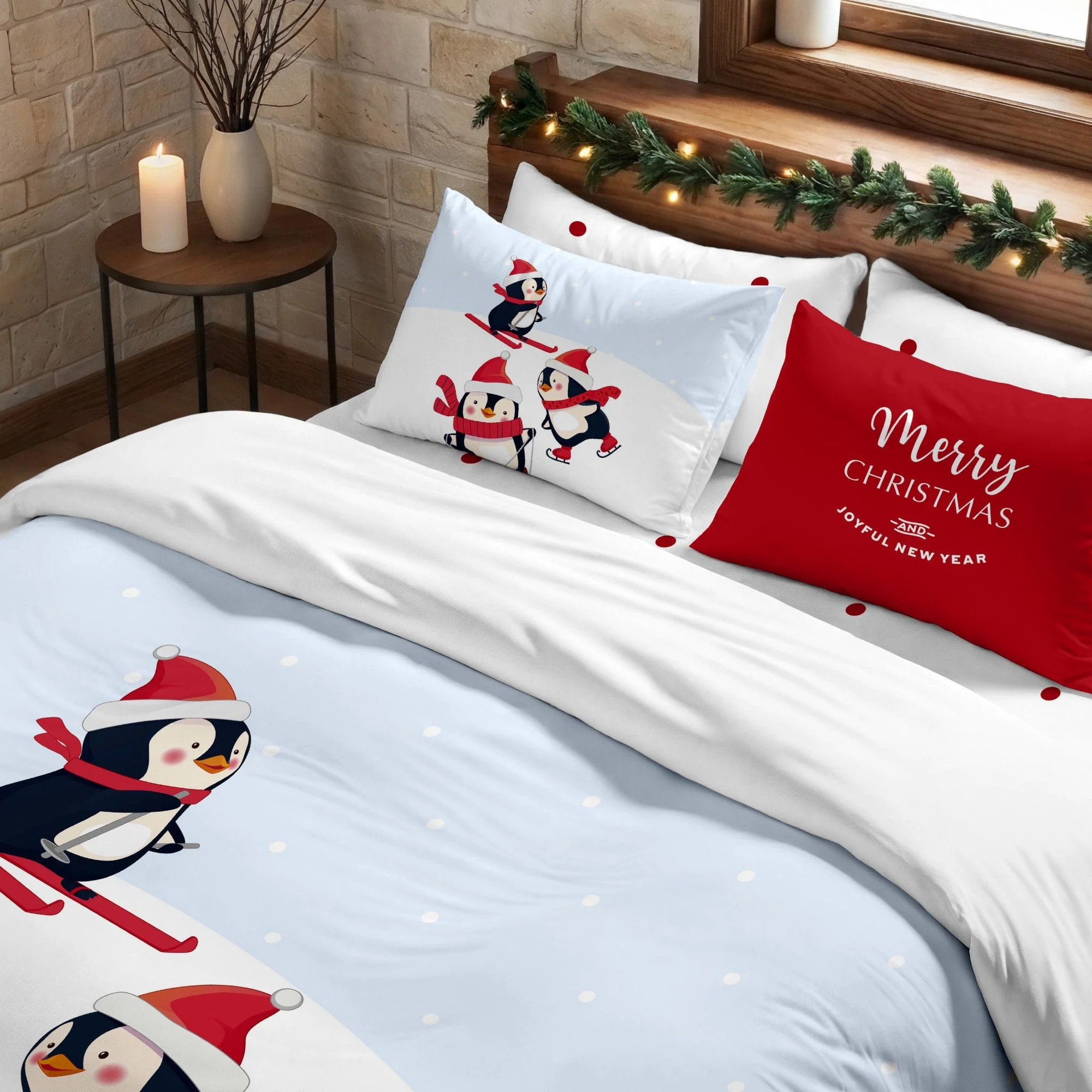 Housse de couette avec boutons-pression Laponia 56