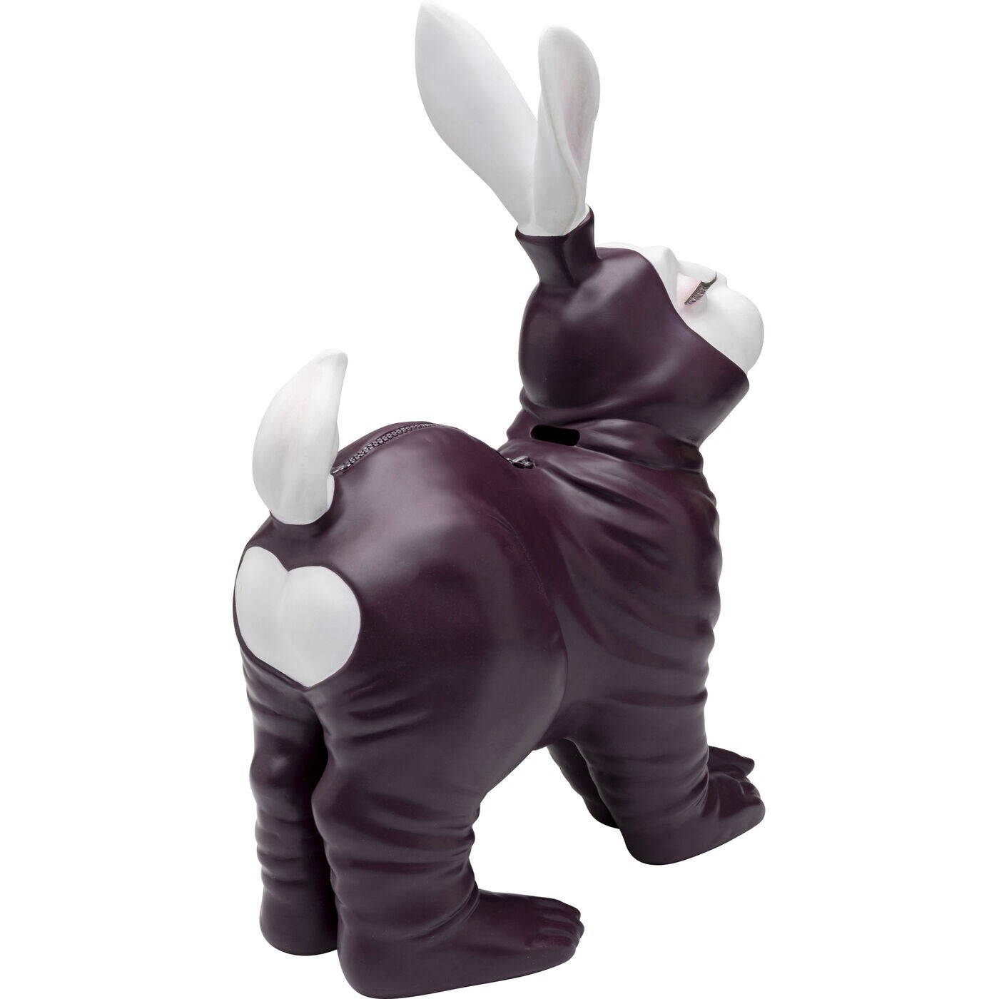 Tirelire lapine sexy violette Kare Design