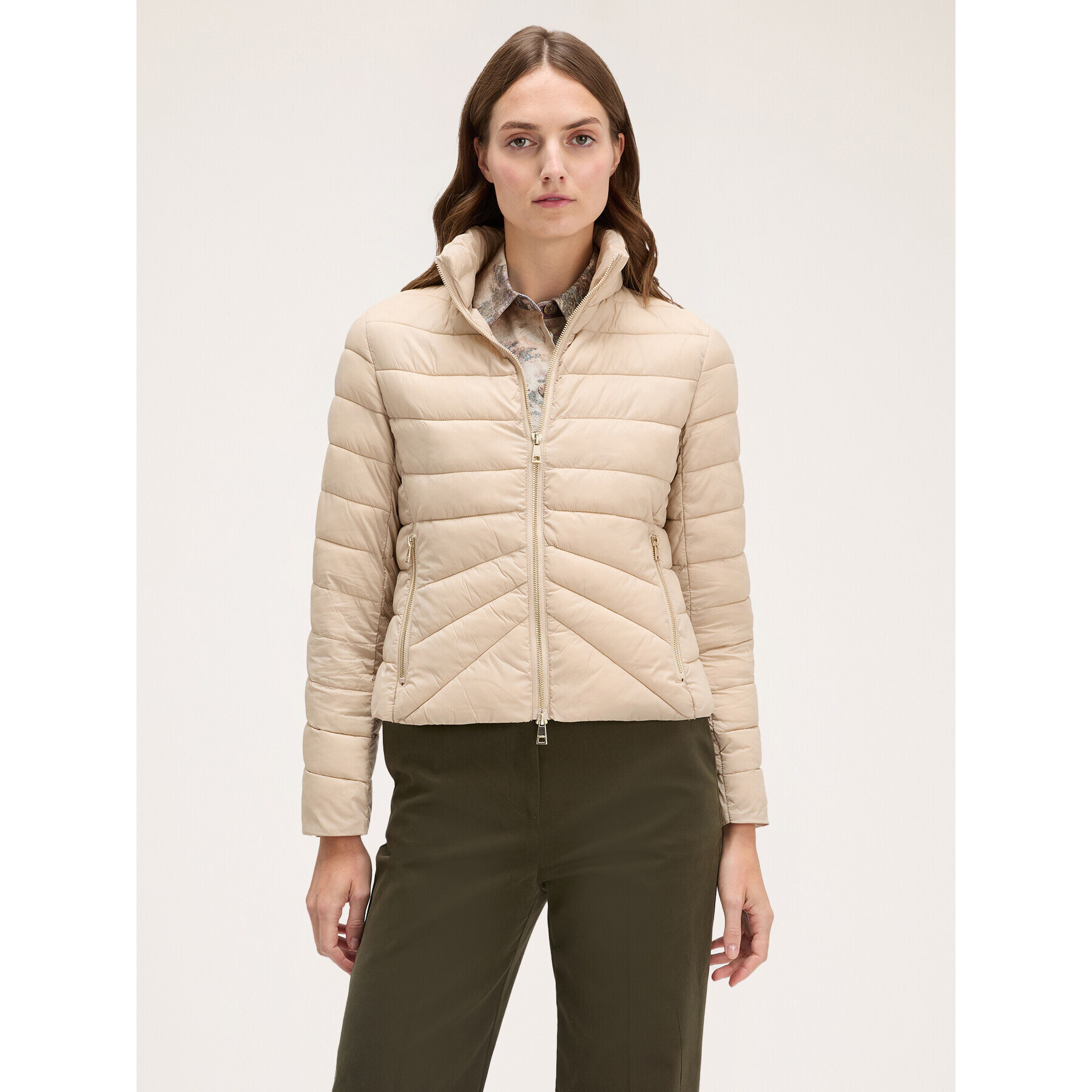 Motivi - Chaqueta acolchada ligera - Beige