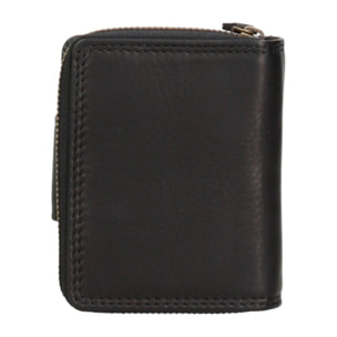 Portafoglio uomo in vera pelle - Modello Erevan Pro - Casual - 10.0 x 8.5 x 3.0 cm