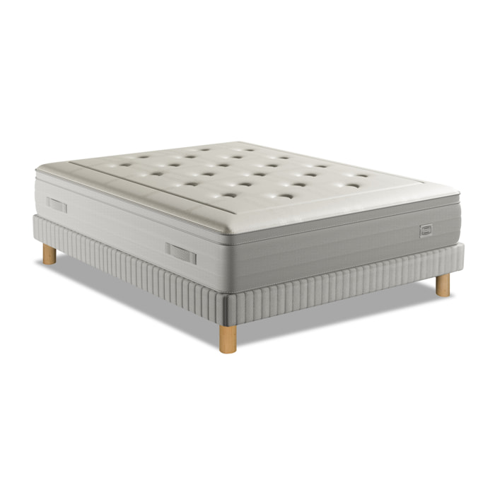 Ensemble REFLEXION matelas H33 Hybride, ferme, sommier