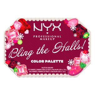 NYX Professional Makeup Bling The Halls Palette Fards à Paupières