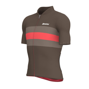 Bng – Maillot Manga Corta Hombre - Chocolate - Unisex