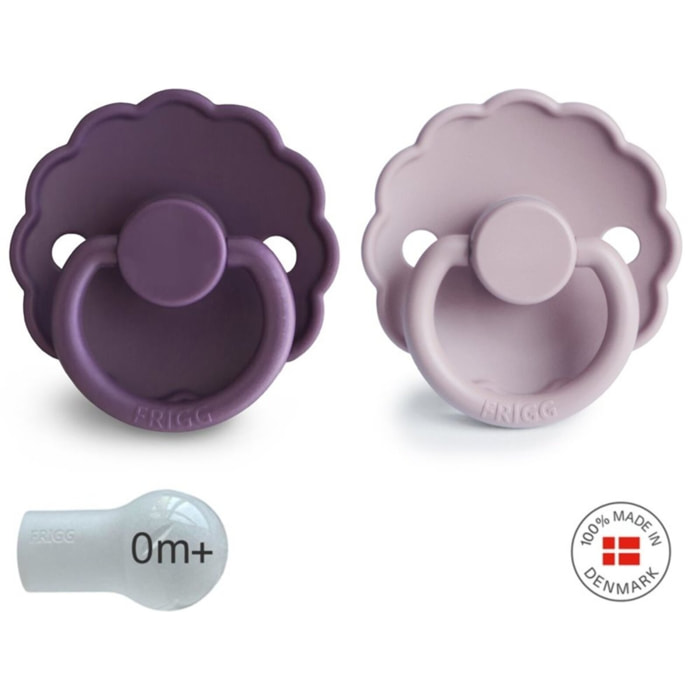 Frigg Pack 2 Chupetes Block Silicona Daisy