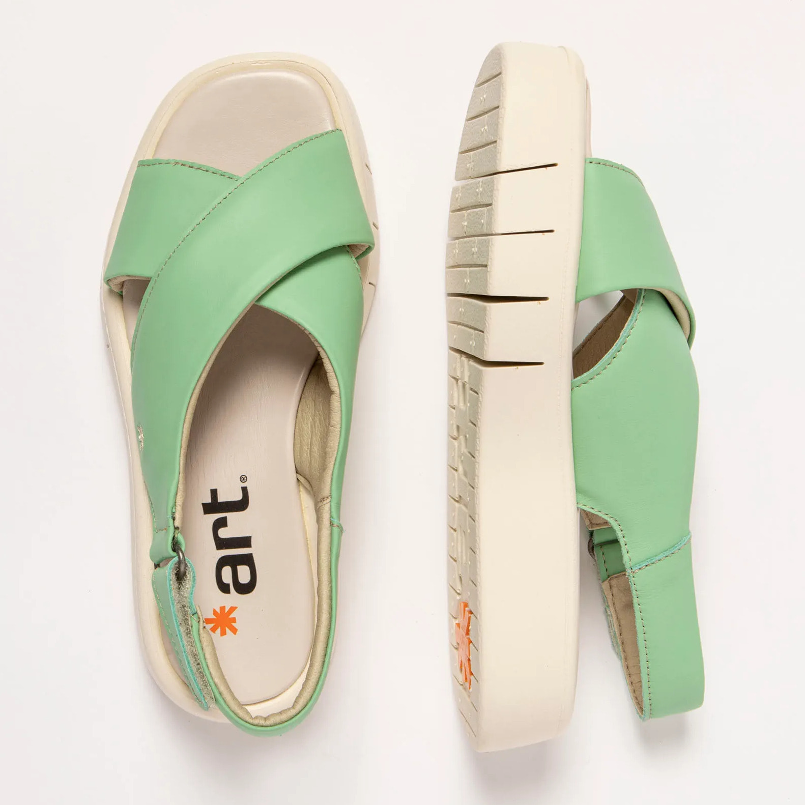 Sandalias 1855 NAPPA MINT/ MALAGA color Mint