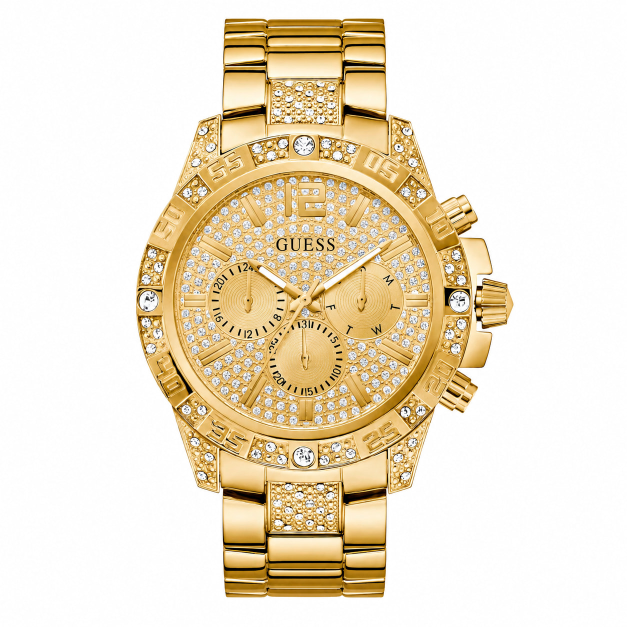 Reloj Guess GW0796G2 Hombre Analogico Cuarzo con Correa de Acero inoxidable