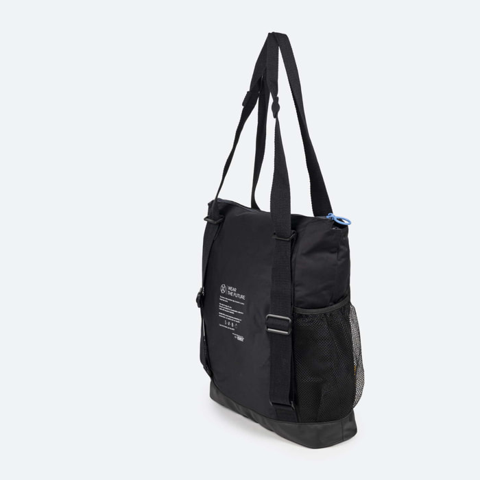 RECYCLED X 3.0 TOTE BACKPACK C/BLACK