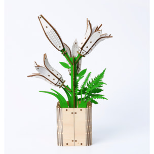 Modello in Legno 3D, design di Giglio. 136 pezzi.